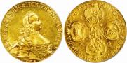 5 roubles 1762 year