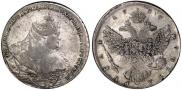 1 rouble 1737 year