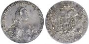 1 рубль 1765 года