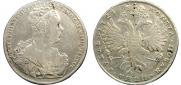 1 rouble 1727 year
