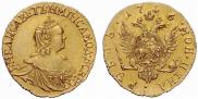 1 рубль 1756 года