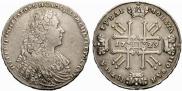 1 рубль 1729 года