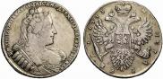 1 rouble 1733 year