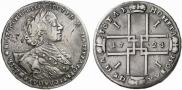 1 rouble 1723 year