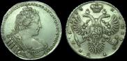 1 rouble 1733 year