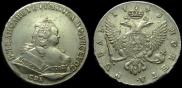 1 рубль 1745 года