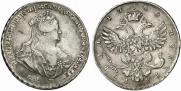 1 рубль 1740 года