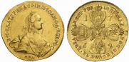 10 рублей 1762 года