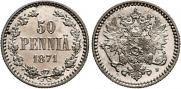 50 pennia 1871 year
