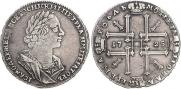 1 rouble 1725 year