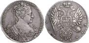 1 рубль 1734 года