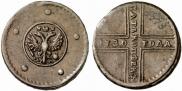 5 kopecks 1730 year