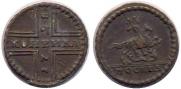 1 kopeck 1728 year