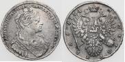 1 rouble 1734 year