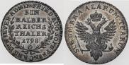 Ein halber reichsthaler 1798 года