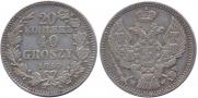 20 kopecks - 40 groszy 1850 year