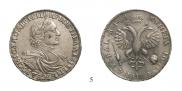 1 rouble 1719 year