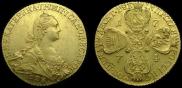 10 roubles 1774 year