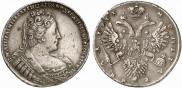 1 rouble 1733 year