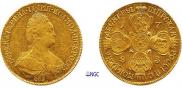 10 roubles 1783 year