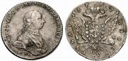 1 rouble 1762 year