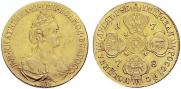 10 roubles 1778 year
