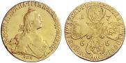 10 roubles 1766 year