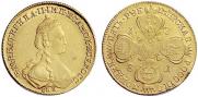 5 roubles 1781 year
