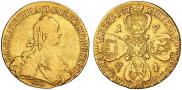 10 roubles 1774 year