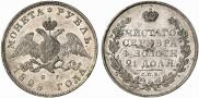 1 rouble 1828 year