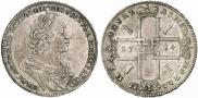1 rouble 1724 year
