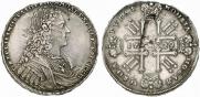1 rouble 1729 year