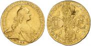 10 roubles 1766 year