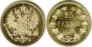 25 пенни 1873 года