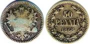 50 пенни 1868 года