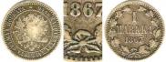 1 markka 1867 year