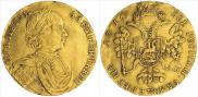 2 червонца 1714 года