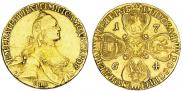 10 roubles 1764 year