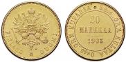 20 markkaa 1903 year