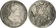 1 rouble 1734 year