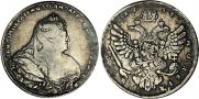 1 rouble 1738 year