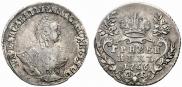 Grivennik 1756 year