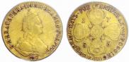 5 roubles 1785 year