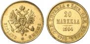 20 markkaa 1904 year