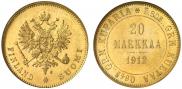 20 markkaa 1912 year