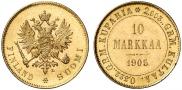 10 markkaa 1905 year