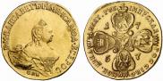 10 roubles 1757 year