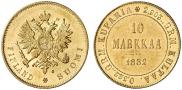 10 markkaa 1882 year