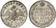 1 рубль 1829 года