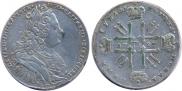 1 рубль 1727 года